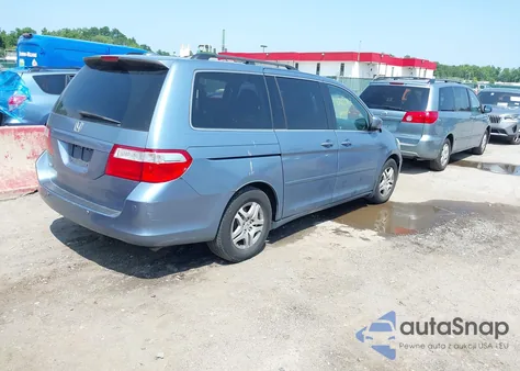 2007 Honda Odyssey Ex-L z USA, uszkodzony, nr VIN 5FNRL38757B092056